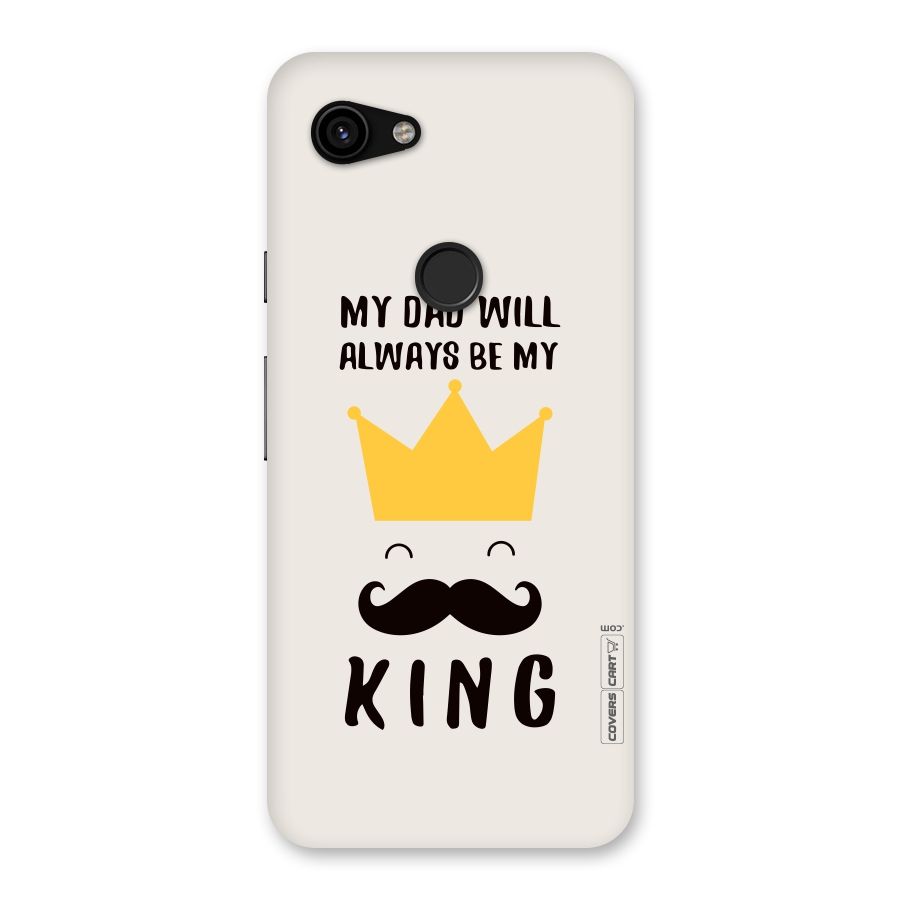My King Dad Back Case for Google Pixel 3a