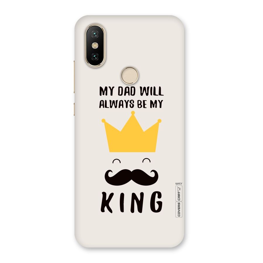 My King Dad Back Case for Mi A2