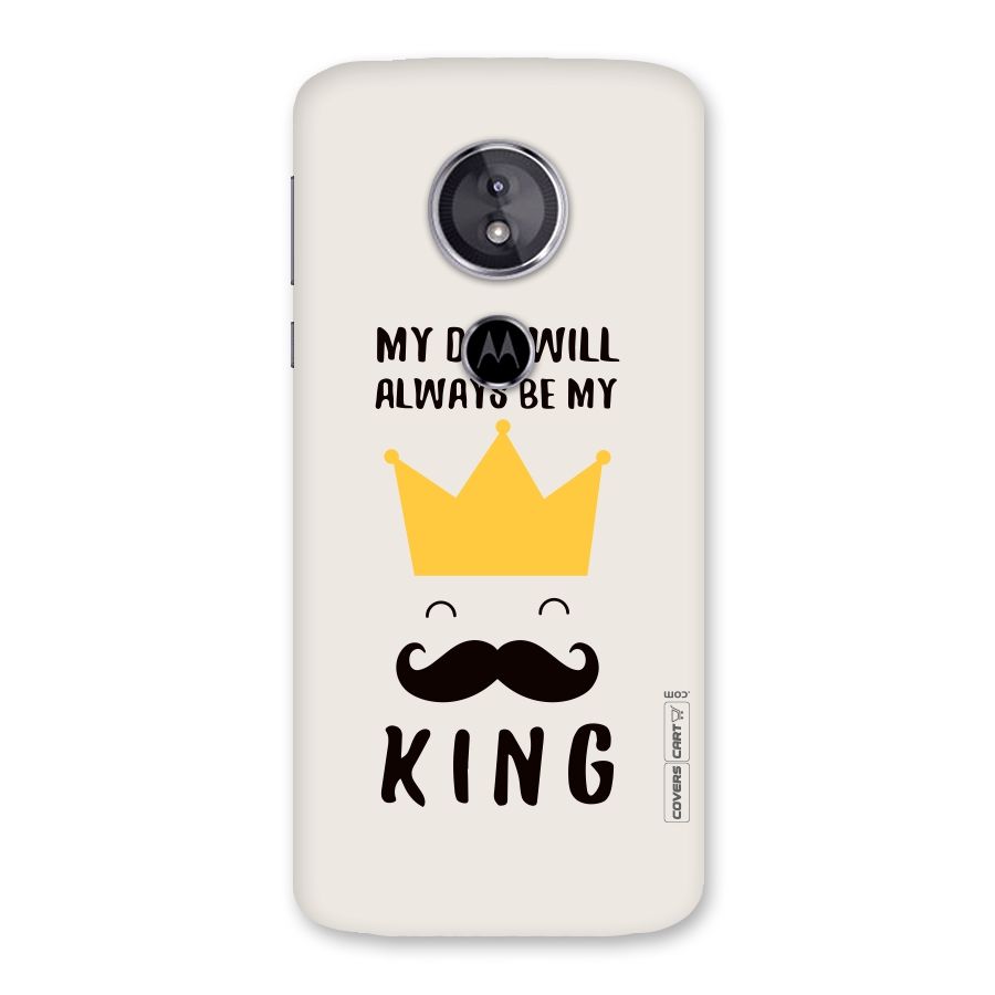 My King Dad Back Case for Moto E5