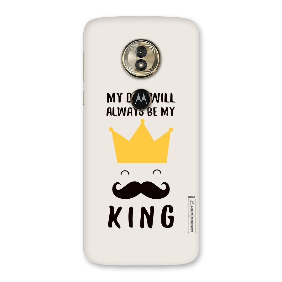 My King Dad Back Case for Moto G6 Play