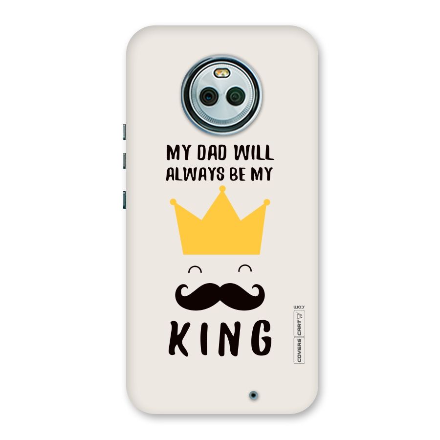 My King Dad Back Case for Moto X4