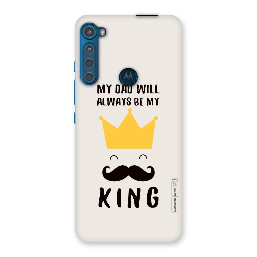 My King Dad Back Case for Motorola One Fusion Plus