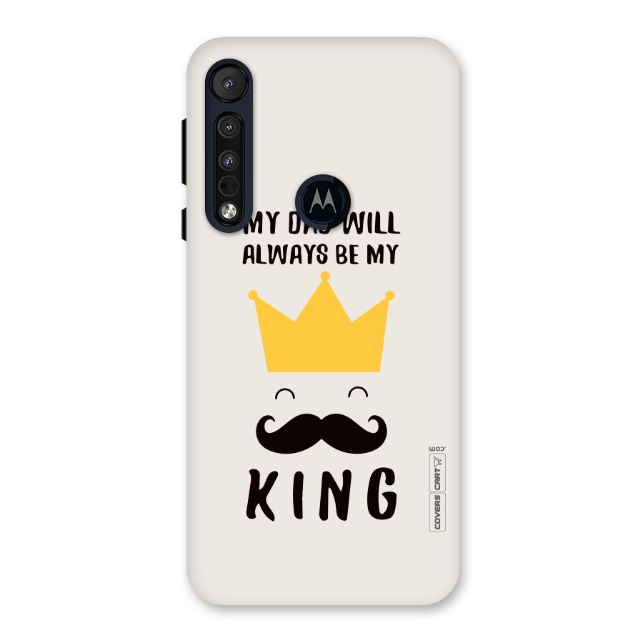 My King Dad Back Case for Motorola One Macro