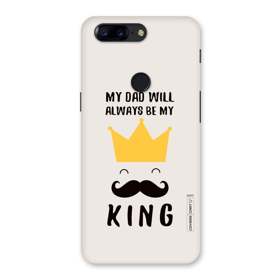 My King Dad Back Case for OnePlus 5T