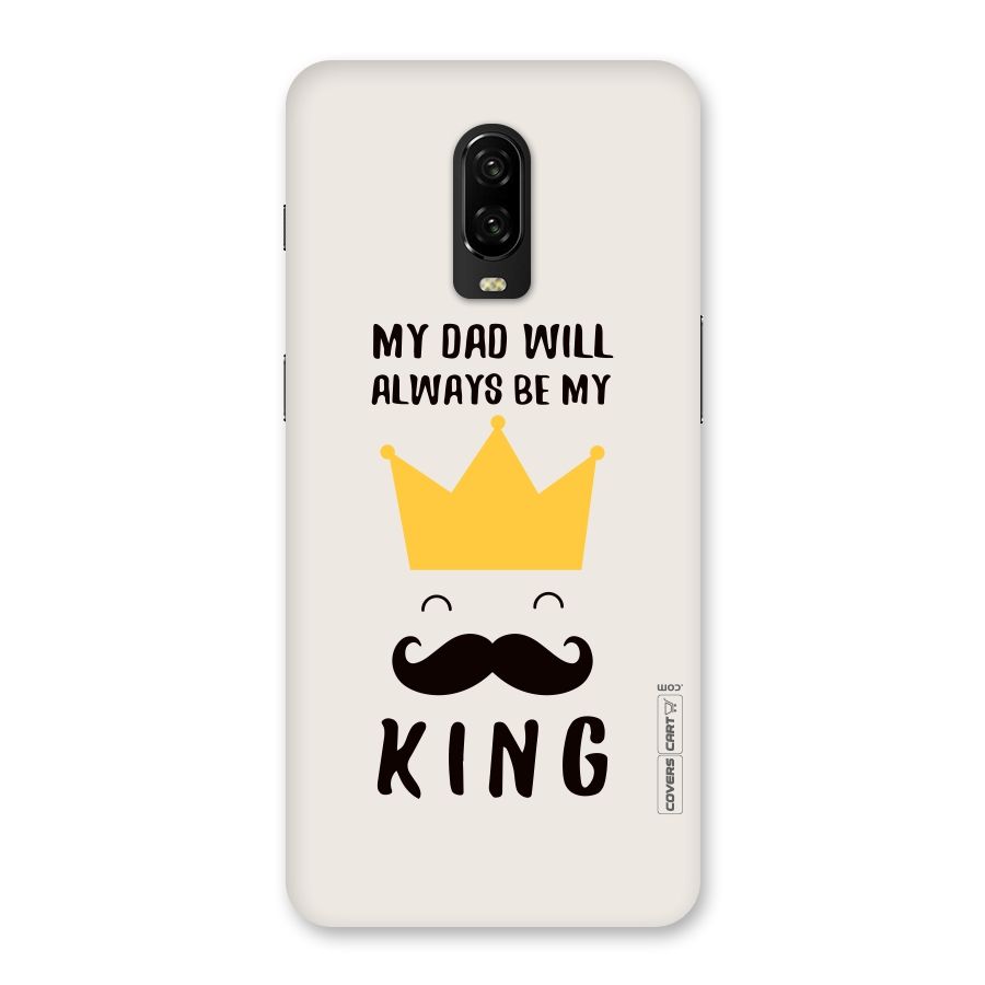 My King Dad Back Case for OnePlus 6T