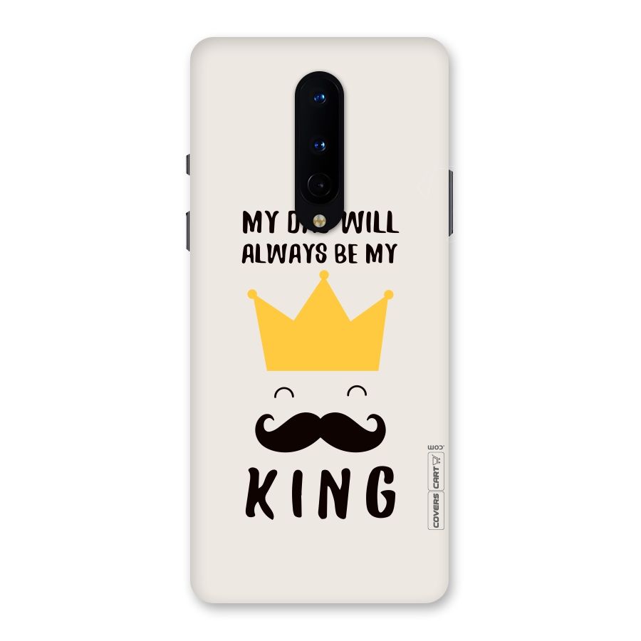 My King Dad Back Case for OnePlus 8