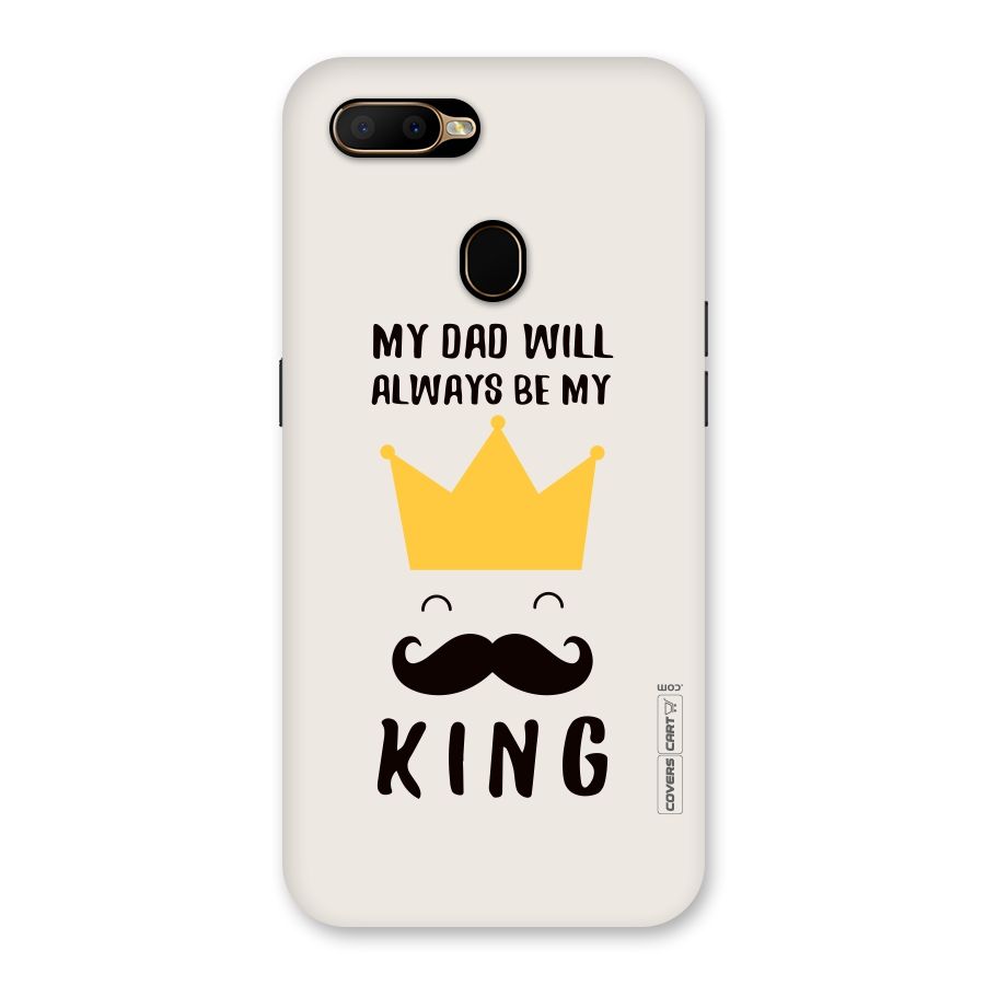 My King Dad Back Case for Oppo A5s