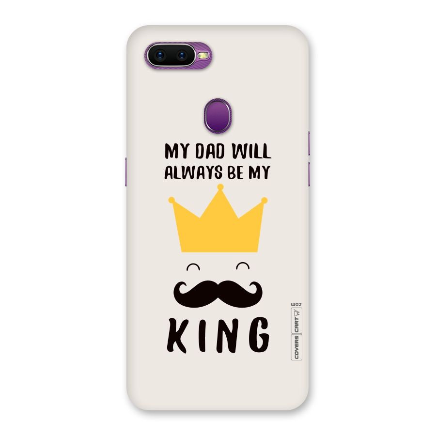 My King Dad Back Case for Oppo F9
