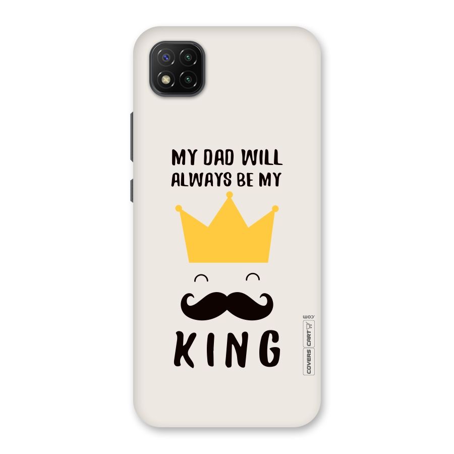 My King Dad Back Case for Poco C3