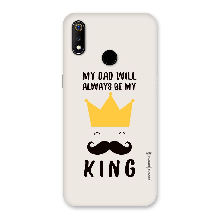 My King Dad Back Case for Realme 3