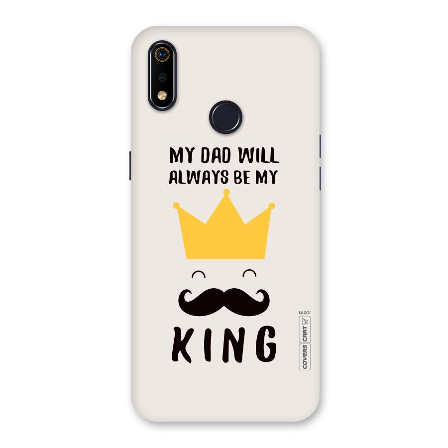 My King Dad Back Case for Realme 3i