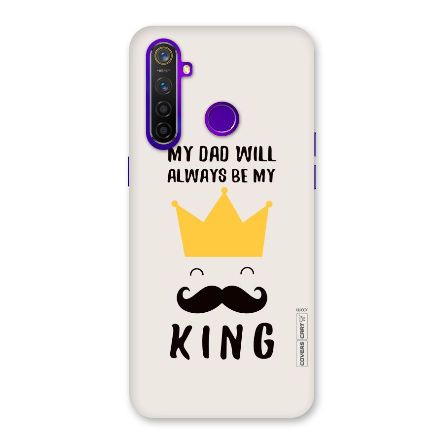 My King Dad Back Case for Realme 5 Pro