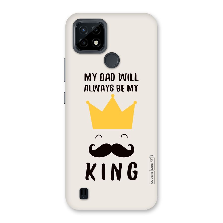 My King Dad Back Case for Realme C21