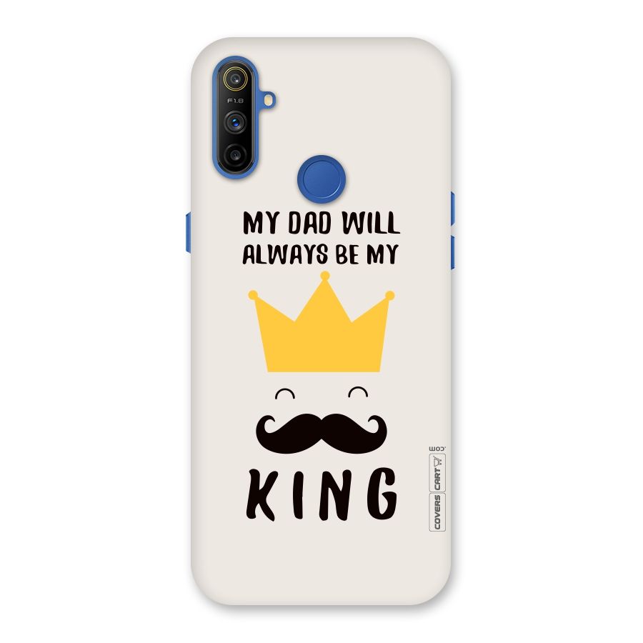 My King Dad Back Case for Realme Narzo 10A