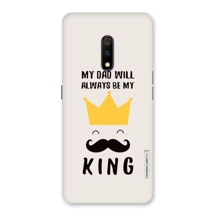 My King Dad Back Case for Realme X