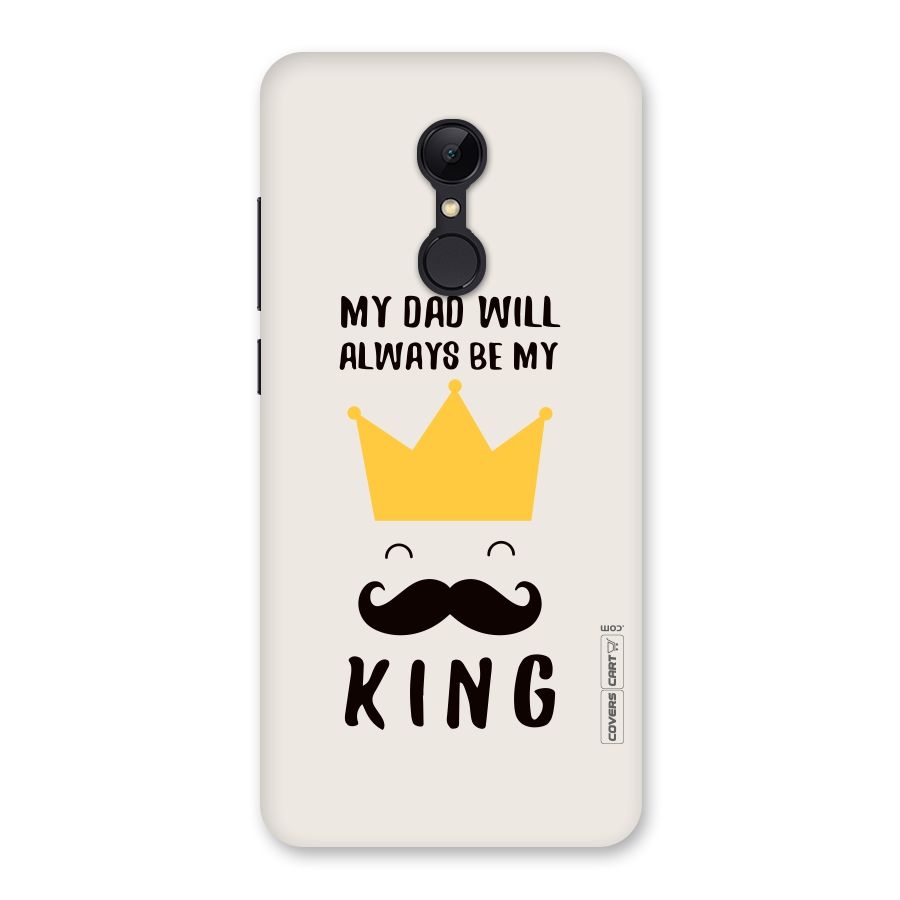 My King Dad Back Case for Redmi 5