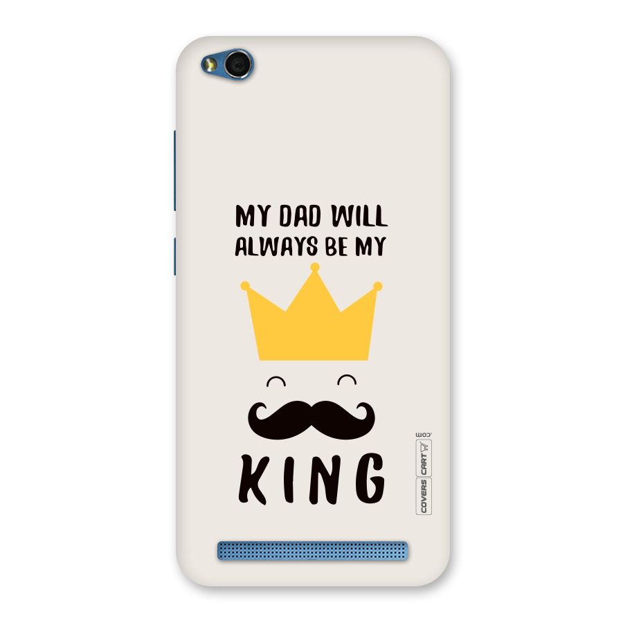 My King Dad Back Case for Redmi 5A