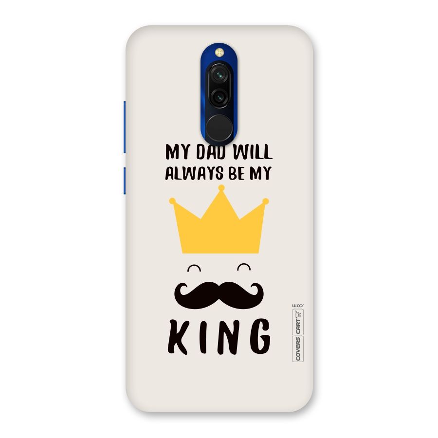 My King Dad Back Case for Redmi 8
