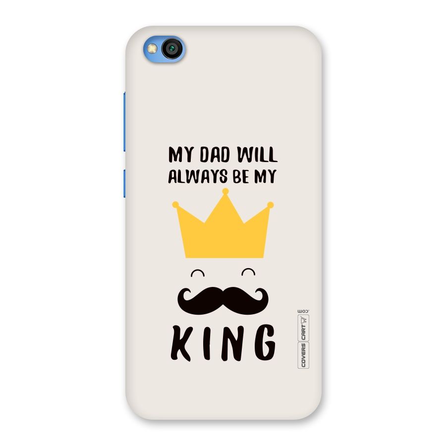 My King Dad Back Case for Redmi Go