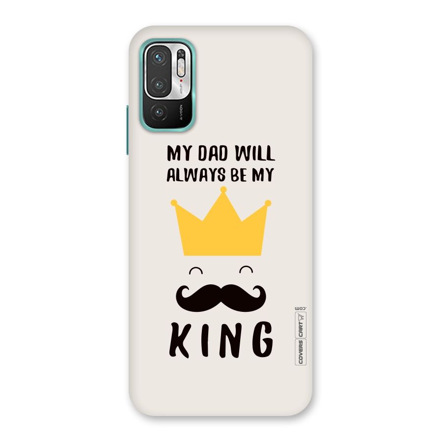 My King Dad Back Case for Redmi Note 10T 5G