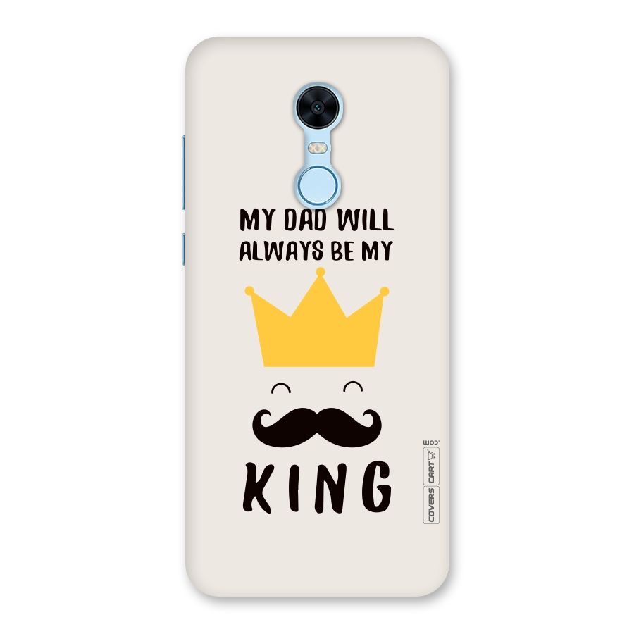 My King Dad Back Case for Redmi Note 5