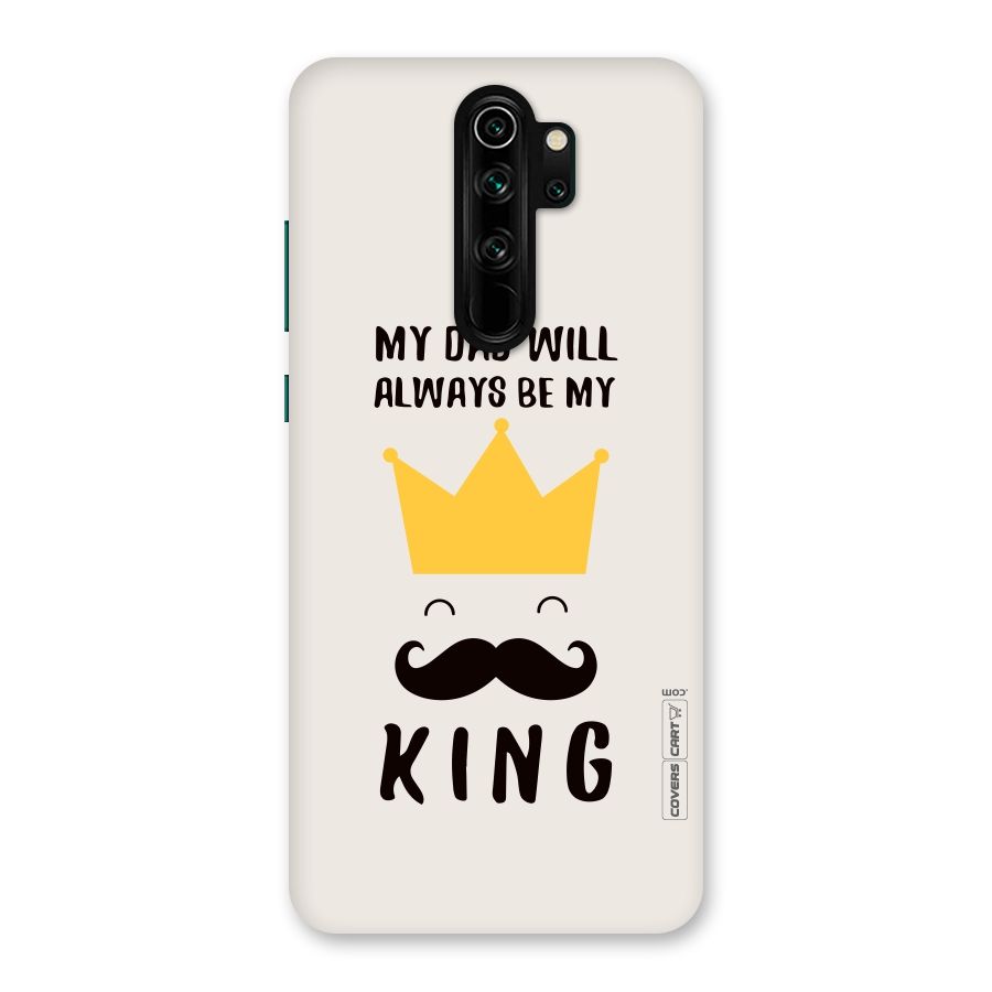 My King Dad Back Case for Redmi Note 8 Pro