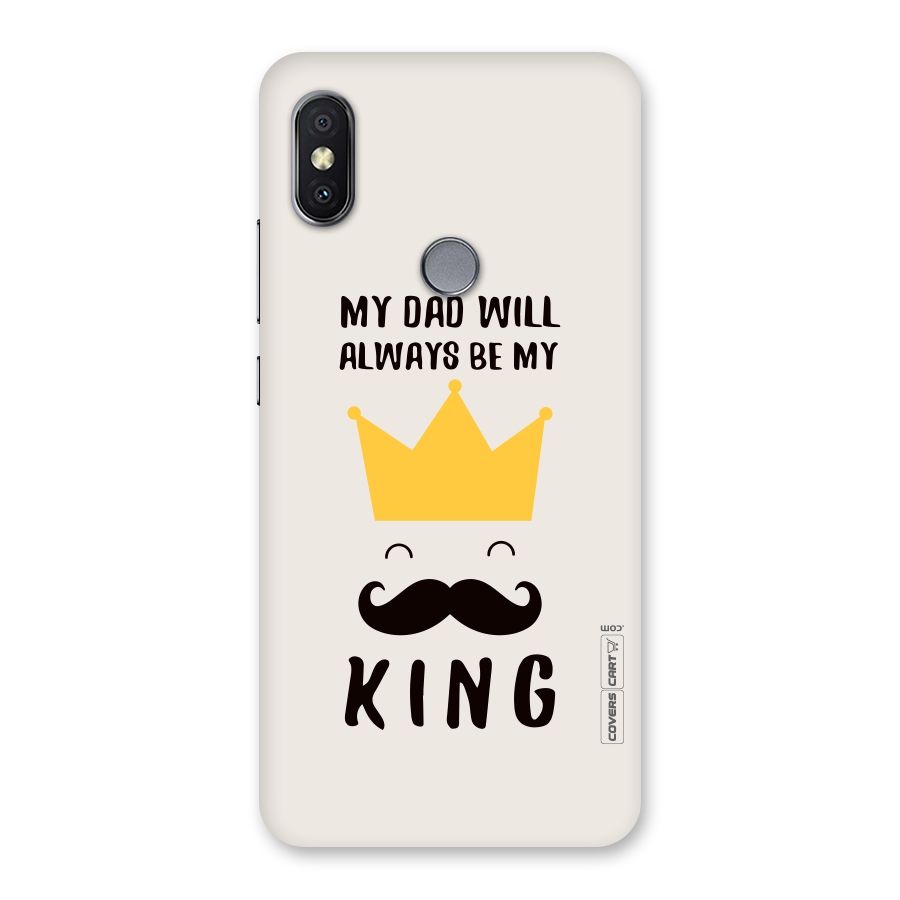 My King Dad Back Case for Redmi Y2