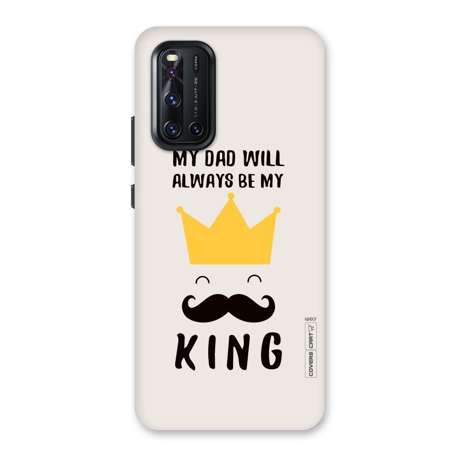 My King Dad Back Case for Vivo V19