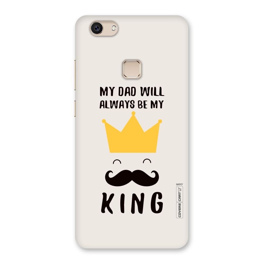 My King Dad Back Case for Vivo V7