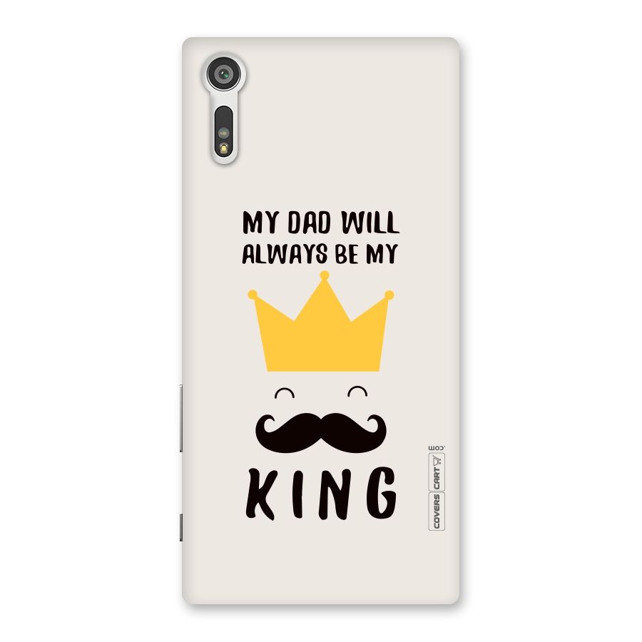 My King Dad Back Case for Xperia XZ