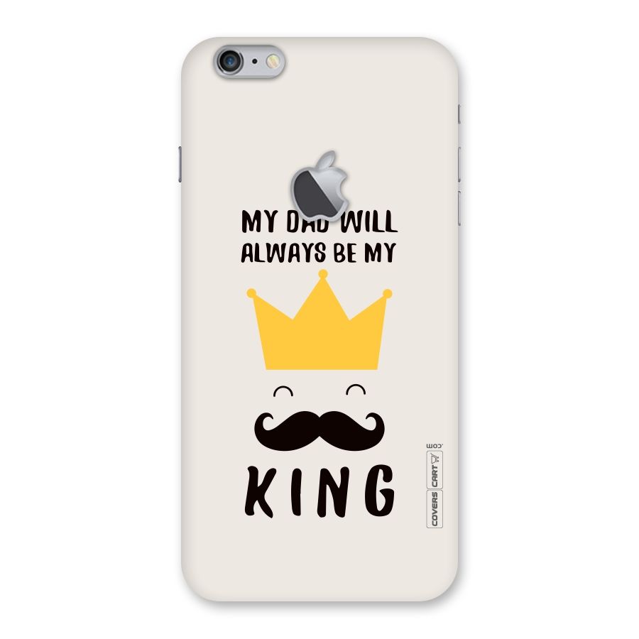 My King Dad Back Case for iPhone 6 Plus 6S Plus Logo Cut