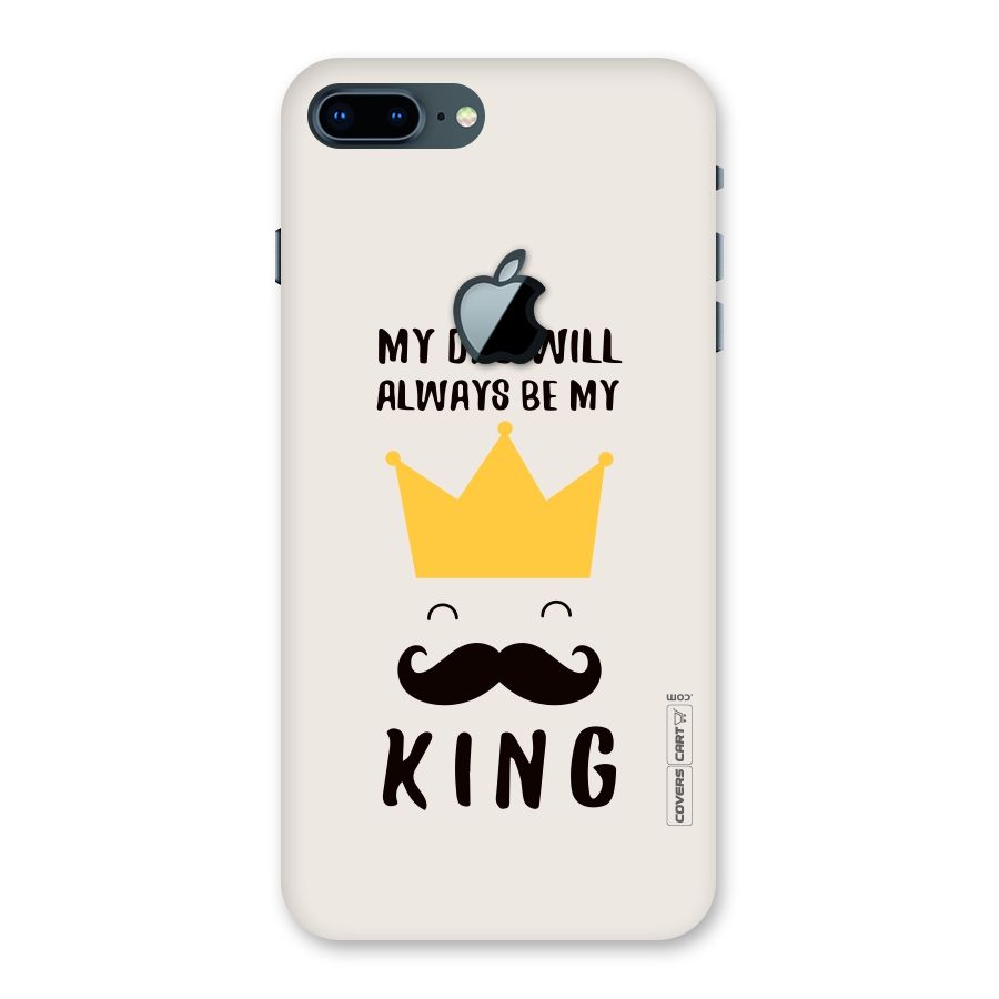 My King Dad Back Case for iPhone 7 Plus Apple Cut