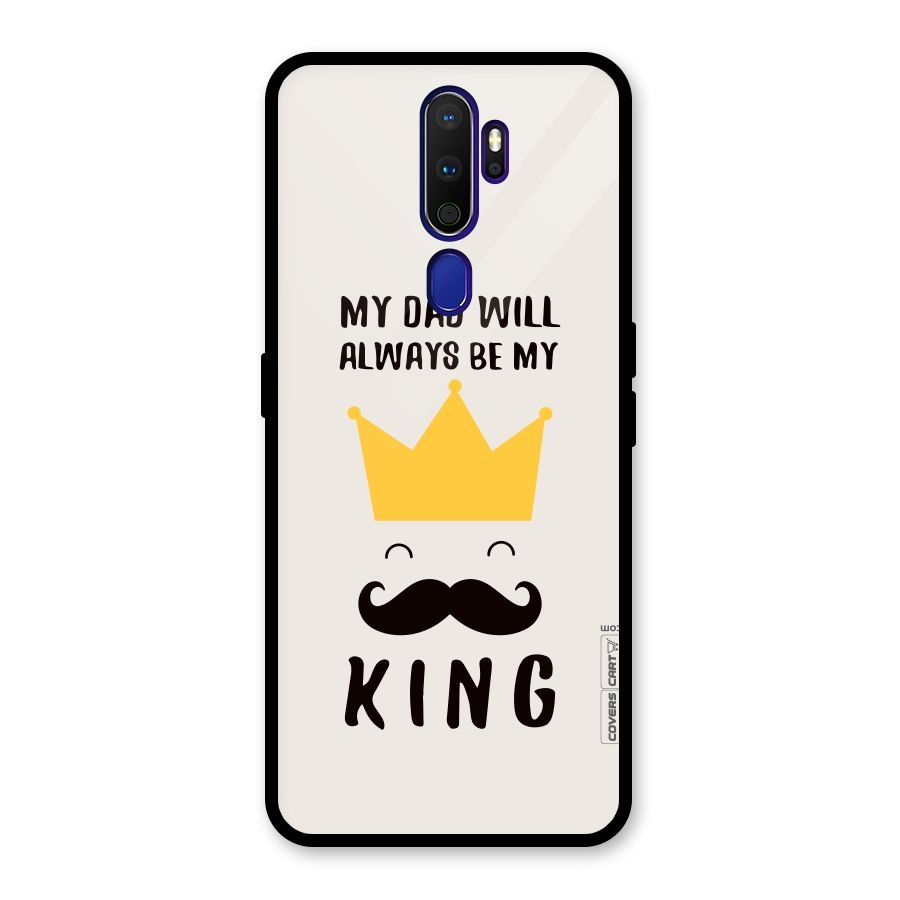 My King Dad Glass Back Case for Oppo A9 (2020)