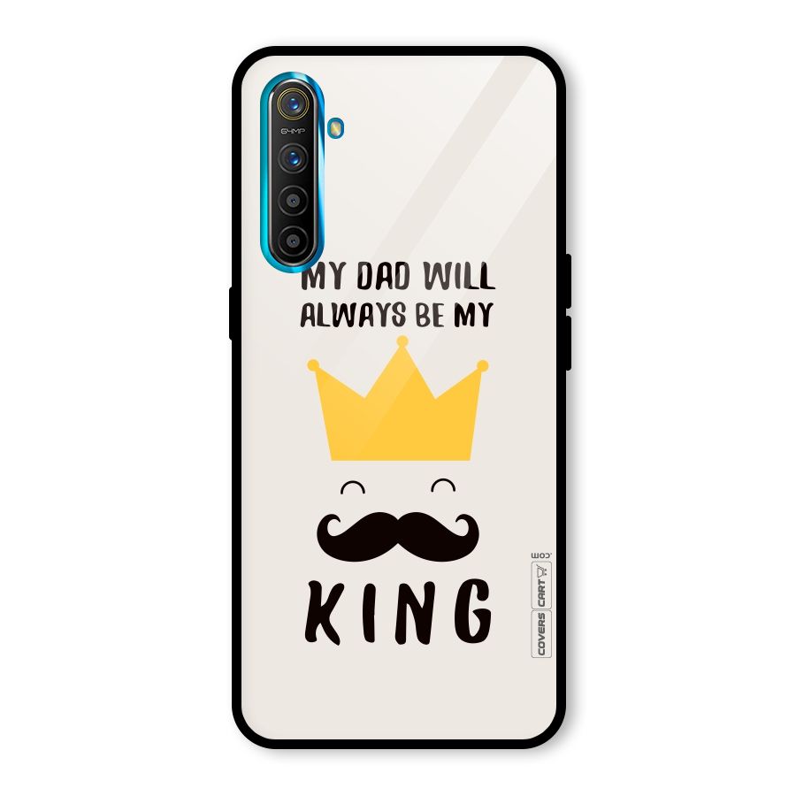 My King Dad Glass Back Case for Realme X2