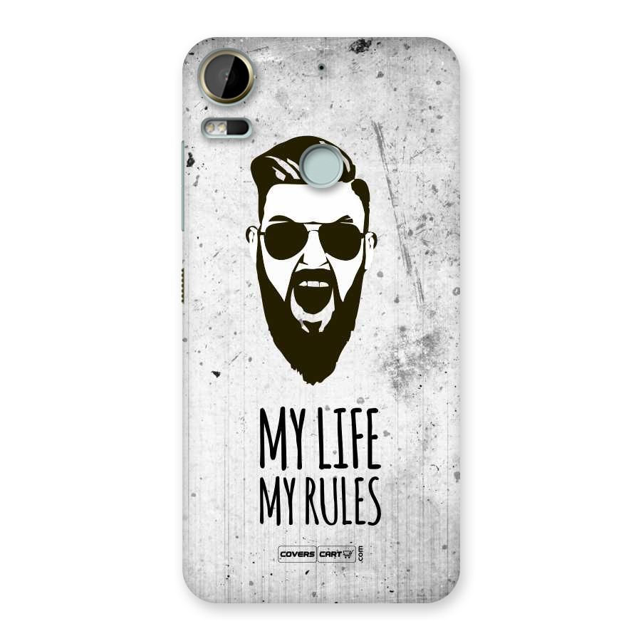 My Life My Rules Back Case for Desire 10 Pro