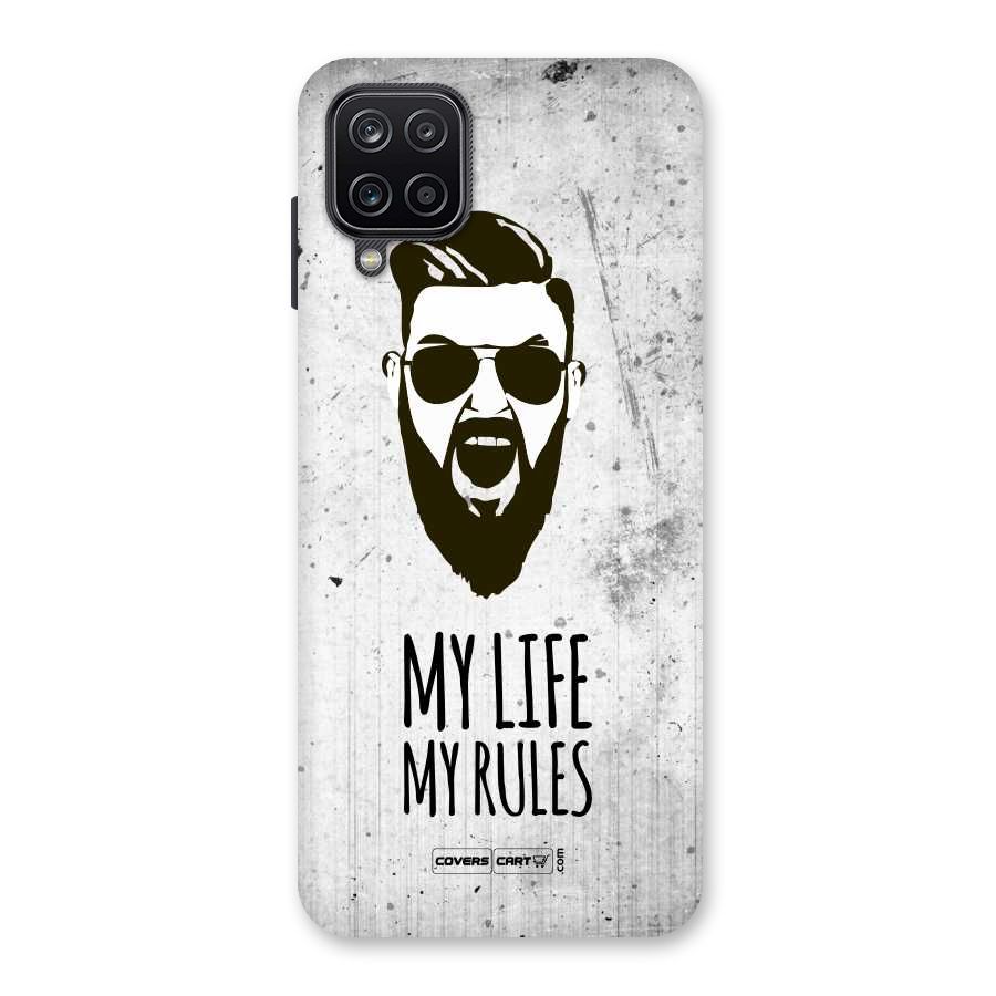 My Life My Rules Back Case for Galaxy A12