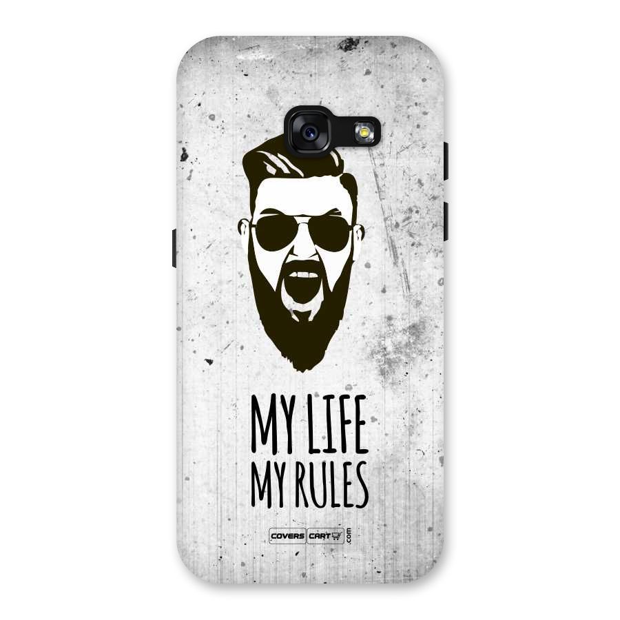 My Life My Rules Back Case for Galaxy A3 (2017)