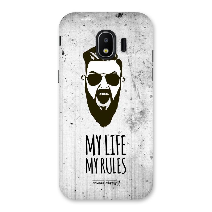 My Life My Rules Back Case for Galaxy J2 Pro 2018