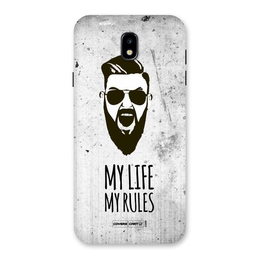 My Life My Rules Back Case for Galaxy J7 Pro