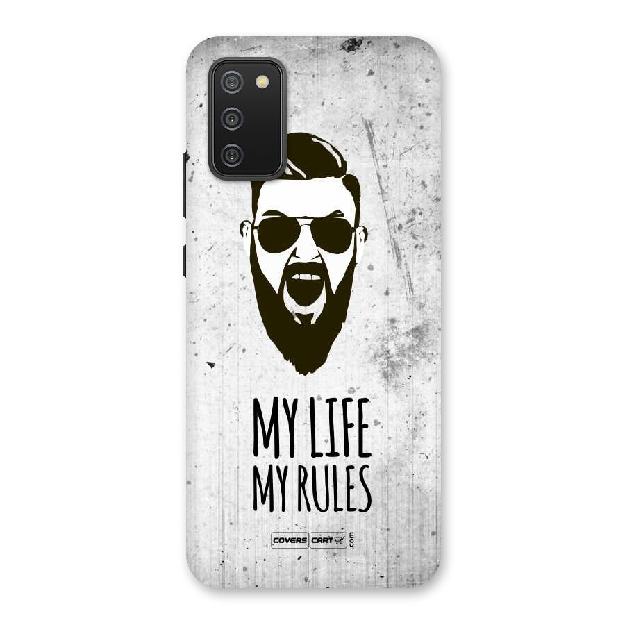 My Life My Rules Back Case for Galaxy M02s
