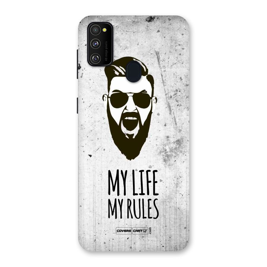 My Life My Rules Back Case for Galaxy M30s