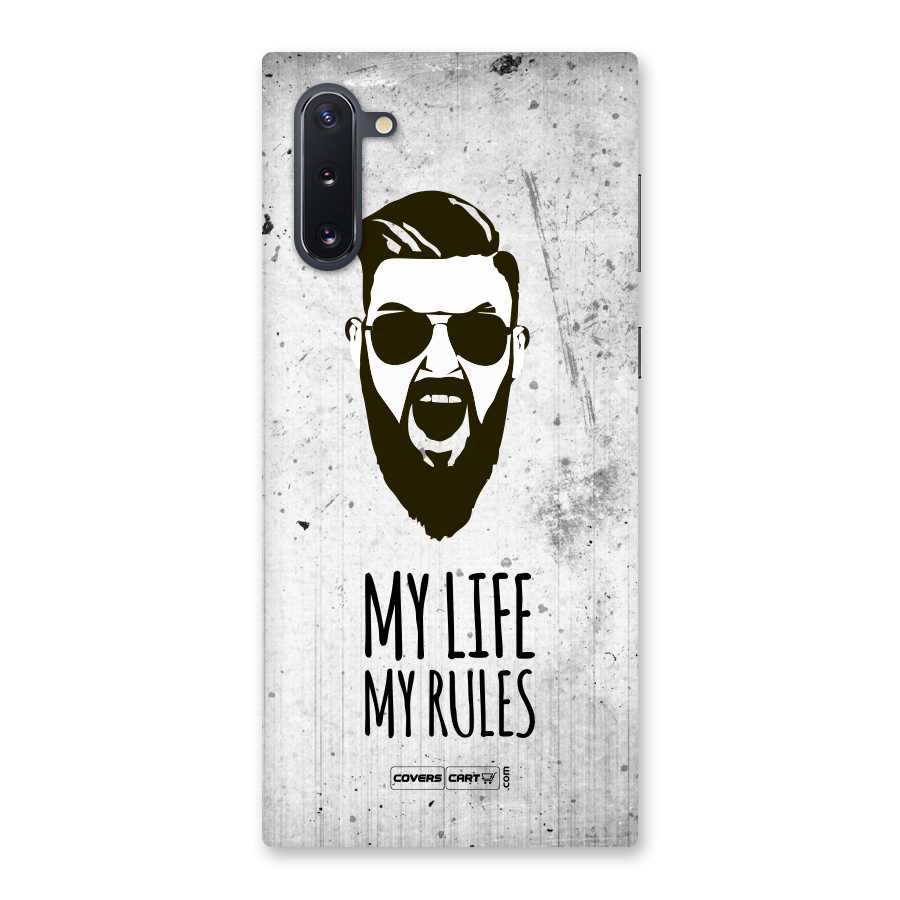 My Life My Rules Back Case for Galaxy Note 10
