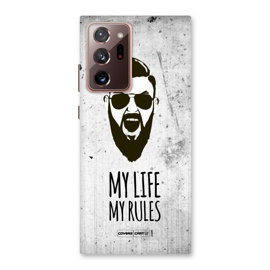 My Life My Rules Back Case for Galaxy Note 20 Ultra