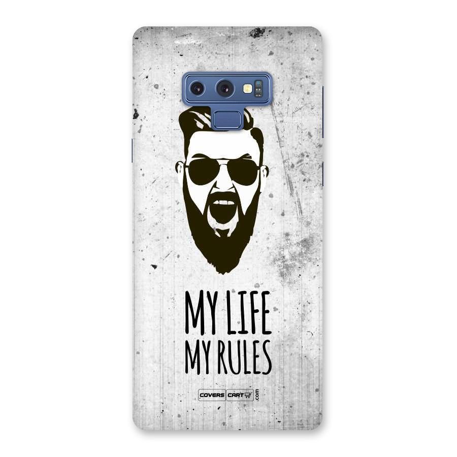 My Life My Rules Back Case for Galaxy Note 9