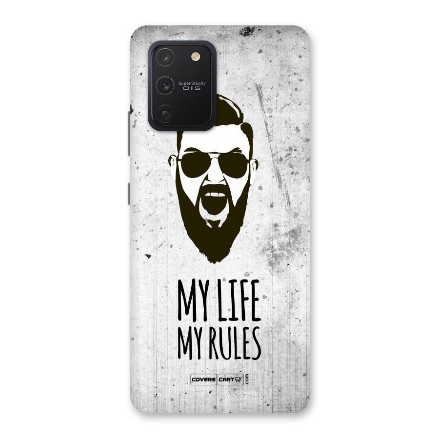My Life My Rules Back Case for Galaxy S10 Lite