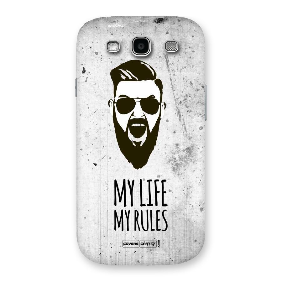 My Life My Rules Back Case for Galaxy S3