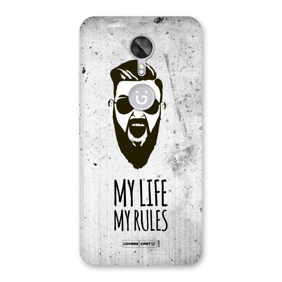 My Life My Rules Back Case for Gionee A1