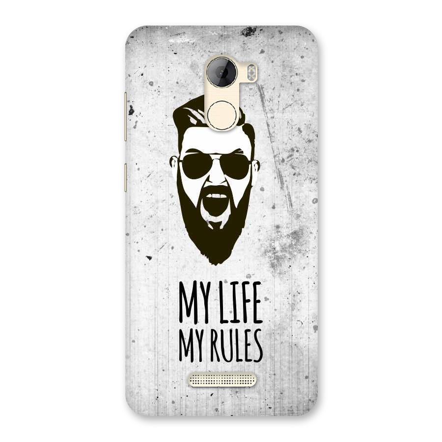 My Life My Rules Back Case for Gionee A1 LIte