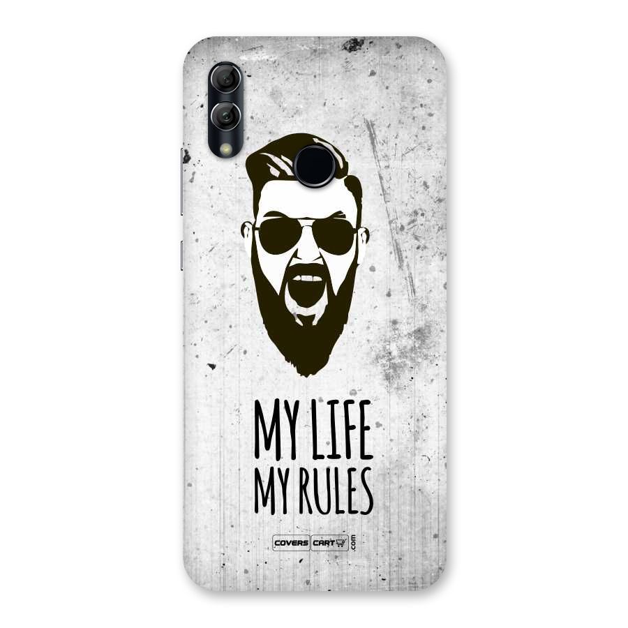 My Life My Rules Back Case for Honor 10 Lite