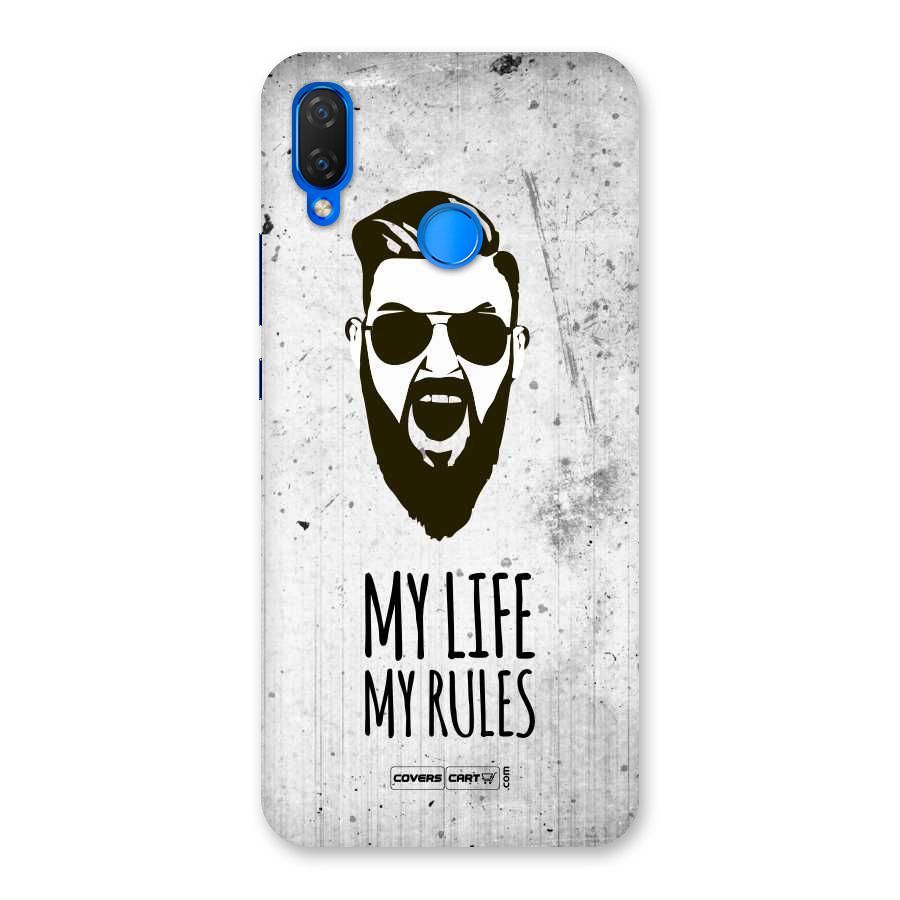 My Life My Rules Back Case for Huawei P Smart+